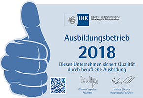 IHK Ausbildungsbetrieb 2018